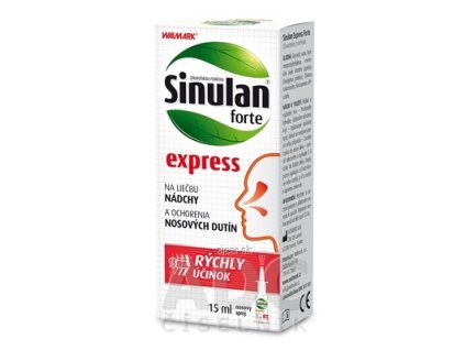 WALMARK Sinulan forte express nosový sprej 1x15 ml
