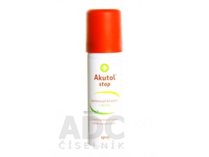 Akutol Stop spray ochranný obväz, sprej s hnacím plynom, 1x60 ml