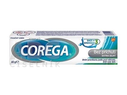 COREGA Bez príchuti EXTRA SILNÝ fixačný krém 1x40 g