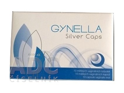 GYNELLA Silver Caps mäkké vaginálne kapsuly 1x10 ks