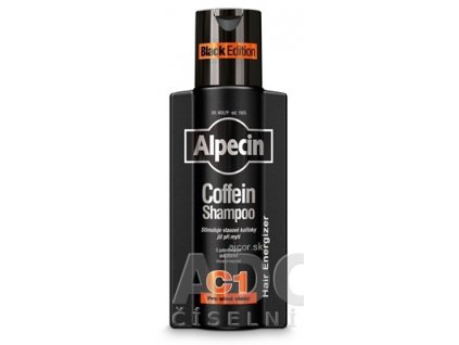 ALPECIN Coffein Shampoo C1 Black Edition kofeínový šampón proti vypadávaniu vlasov 1x250 ml