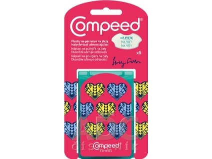 Compeed NÁPLASŤ na pľuzgiere na päty 1x5 ks