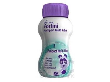Fortini Compact Multi Fibre s neutrálnou príchuťou 4x125 ml