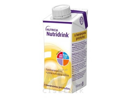 Nutridrink s banánovou príchuťou 24x200 ml