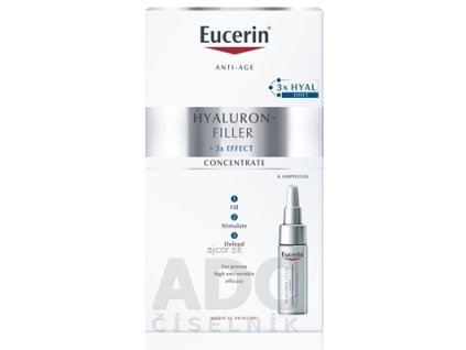 Eucerin HYALURON-FILLER Sérum Anti-Age koncentrát proti vráskam 6x5 ml (30 ml)