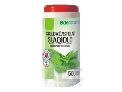EDENPharma STOLOVÉ SLADIDLO - Stevia tbl 1x500 ks