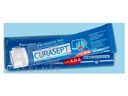 CURASEPT ADS 350 0,50% parodontálny gél 1x30 ml