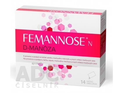 FEMANNOSE N D-manóza granulát vo vrecúškach 1x14 ks