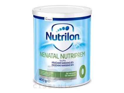 Nutrilon 0 NENATAL NUTRIPEM špeciálna mliečna výživa v prášku (od narodenia) (inov.2019) 1x400 g