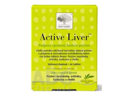 NEW NORDIC Active Liver tbl 1x60 ks