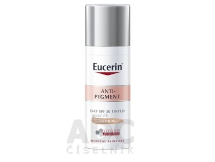 Eucerin ANTIPIGMENT Denný KRÉM SPF30 Tónovaný stredne tmavý 1x50 ml