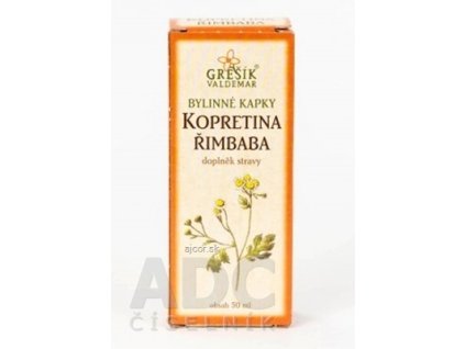 GREŠÍK BYLINNÉ KVAPKY RIMBABA 1x50 ml