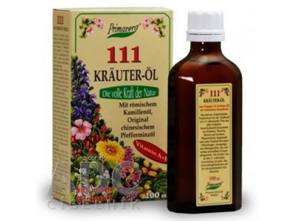 PRIMAVERA 111 KRÄUTER-ÖL bylinný olej 1x100 ml
