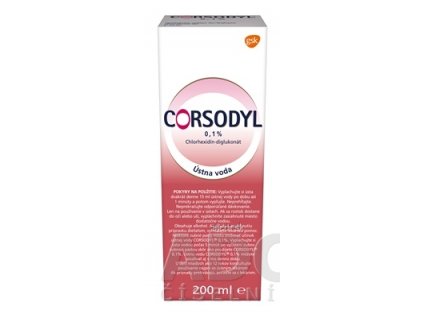 CORSODYL 0,1% roztok 1x200 ml