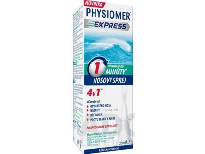 PHYSIOMER EXPRESS hypertonický nosný sprej 1x20 ml