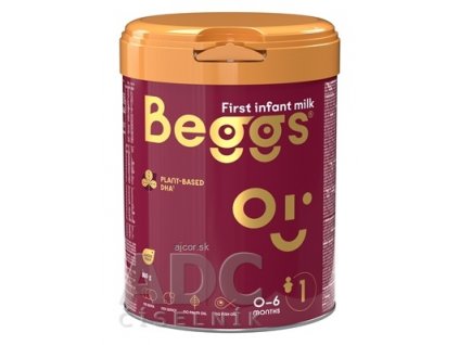 Beggs 1 počiatočná dojčenská mliečna výživa (od narodenia) 1x800 g