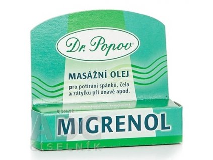 DR. POPOV MIGRENOL MASÁŽNY OLEJ roll-on1x6 ml