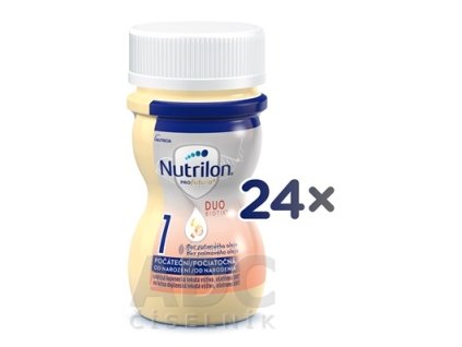 Nutrilon 1 Profutura DUOBIOTIK RTF počiatočná dojčenská výživa (od narodenia), tekutá (inov.2023) 24x70 ml (1680 ml)
