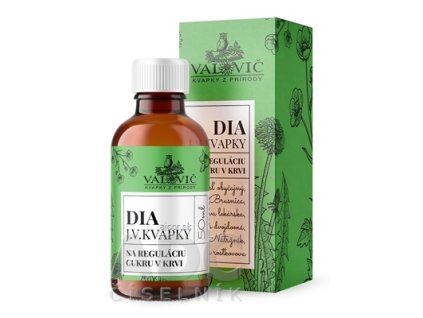 J.V. KVAPKY - DIA na reguláciu cukru v krvi 1x50 ml
