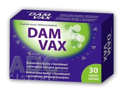 DAMVAX tablety rozpustné v ústach 1x30 ks