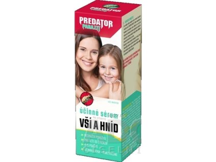 PREDATOR PARAZIT Sérum pri výskyte vší a hníd 1x100 ml