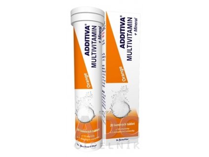 ADDITIVA MULTIVITAMÍN + Minerál, Orange tbl eff 1x20 ks