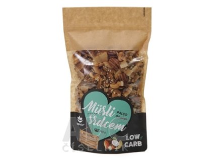 topnatur LOW CARB Müsli srdcom PALEO & Kokos 1x350 g