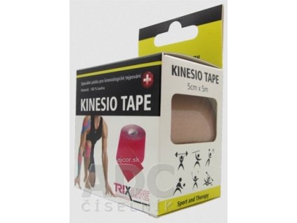 KINESIO TAPE TRIXLINE telová, 5 cm x 5 m, 1x1 ks