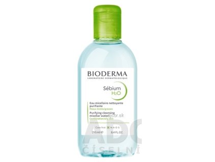 BIODERMA Sébium H2O micelárna pleťová voda na mastnú a zmiešanú pleť 1x250 ml