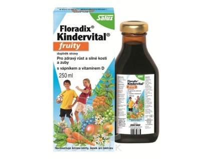 SALUS Floradix Kindervital fruity bylinný sirup 1x250 ml