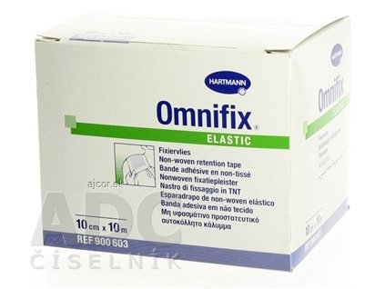 OMNIFIX ELASTIC hypoalergénna náplasť fixačná z netkaného textilu (10cmx10m) 1x1 ks