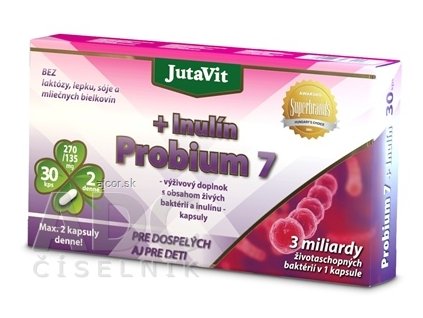 JutaVit Probium 7 + Inulín cps 1x30 ks