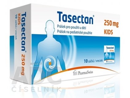 TASECTAN KIDS 250 mg prášok pre deti, vrecúška 1x10 ks