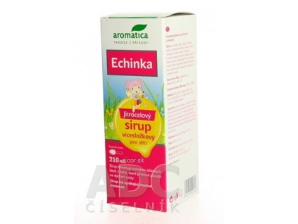 aromatica ECHINKA Skorocelový sirup pre deti viaczložkový 1x210 ml