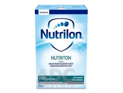 Nutrilon 1 NUTRITON (od narodenia) prídavok do mat. mlieka pri grckaní kojených detí, 1x135 g