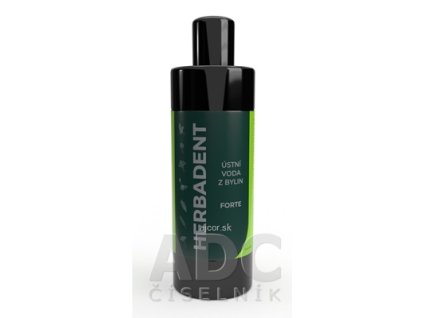 HERBADENT FORTE bylinná ÚSTNA VODA 1x400 ml