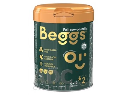 Beggs 2 následná dojčenská mliečna výživa (od ukonč.6.mesiaca) 1x800 g