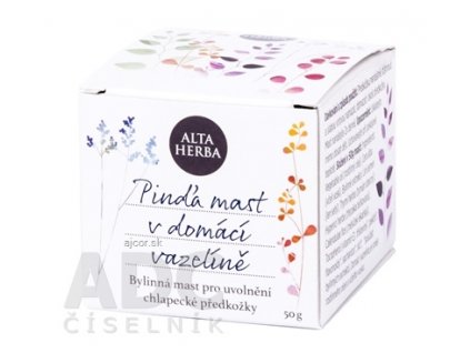 ALTA HERBA Pinďa masť v domácej vazelíne 1x50 g