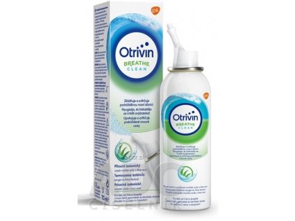 Otrivin BREATHE CLEAN Aloe vera izotonický nosový sprej s obsahom morskej vody 1x100 ml