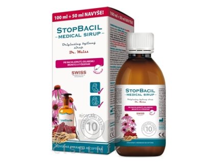 STOPBACIL Medical sirup Dr. Weiss (100 ml + 50 ml navyše) 1x150 ml