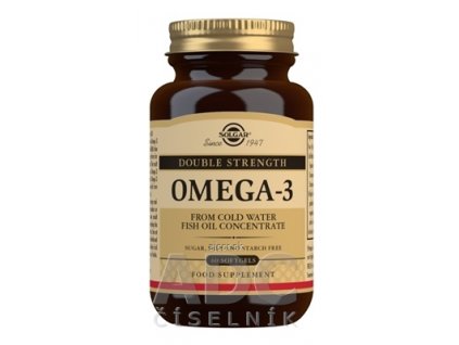 Solgar OMEGA 3 Double Strength cps 1x60 ks