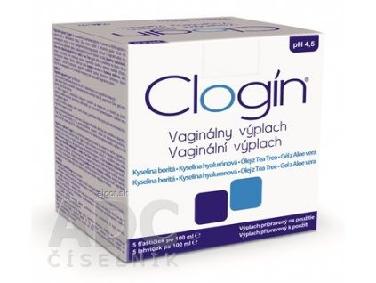 CLOGIN vaginálny výplach sol vag (inov.2021) 5x100 ml