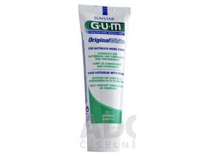 GUM Original White zubná pasta bieliaca 1x75 ml