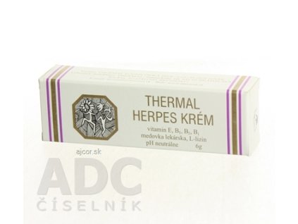 THERMAL HERPES KRÉM 1x6 g