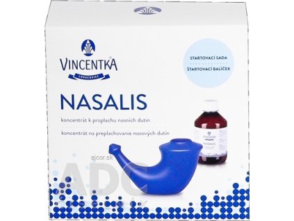 VINCENTKA NASALIS štartovací balíček koncentrát 300 ml + preplachovacia kanvička, 1x1 set