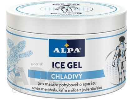 ALPA ICE GEL CHLADIVÝ masážny 1x250 ml