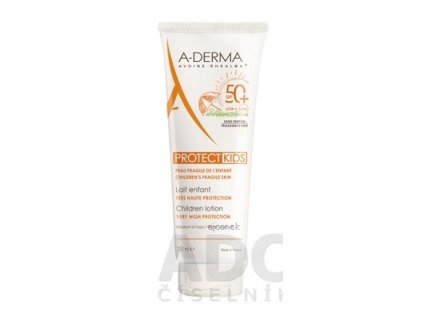 A-DERMA PROTECT KIDS LAIT SPF50+ mlieko pre deti (krehká fragilná koža) 1x250 ml