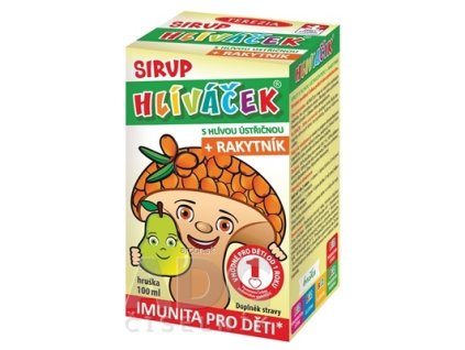 TEREZIA HLIVIAČIK S HLIVOU USTRICOVITOU + RAKYTNÍK sirup s príchuťou hrušky 1x100 ml