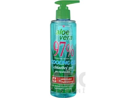 VIVAPHARM ALOE VERA 97% upokojujúci CHLADIVÝ GÉL 1x250 ml