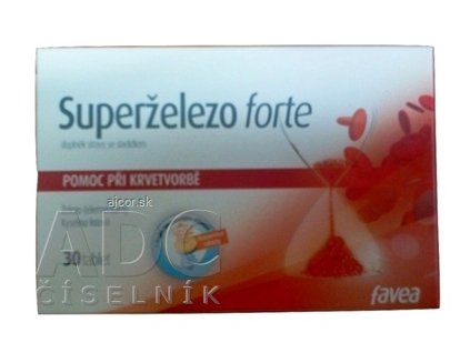 Superželezo forte tbl 1x30 ks